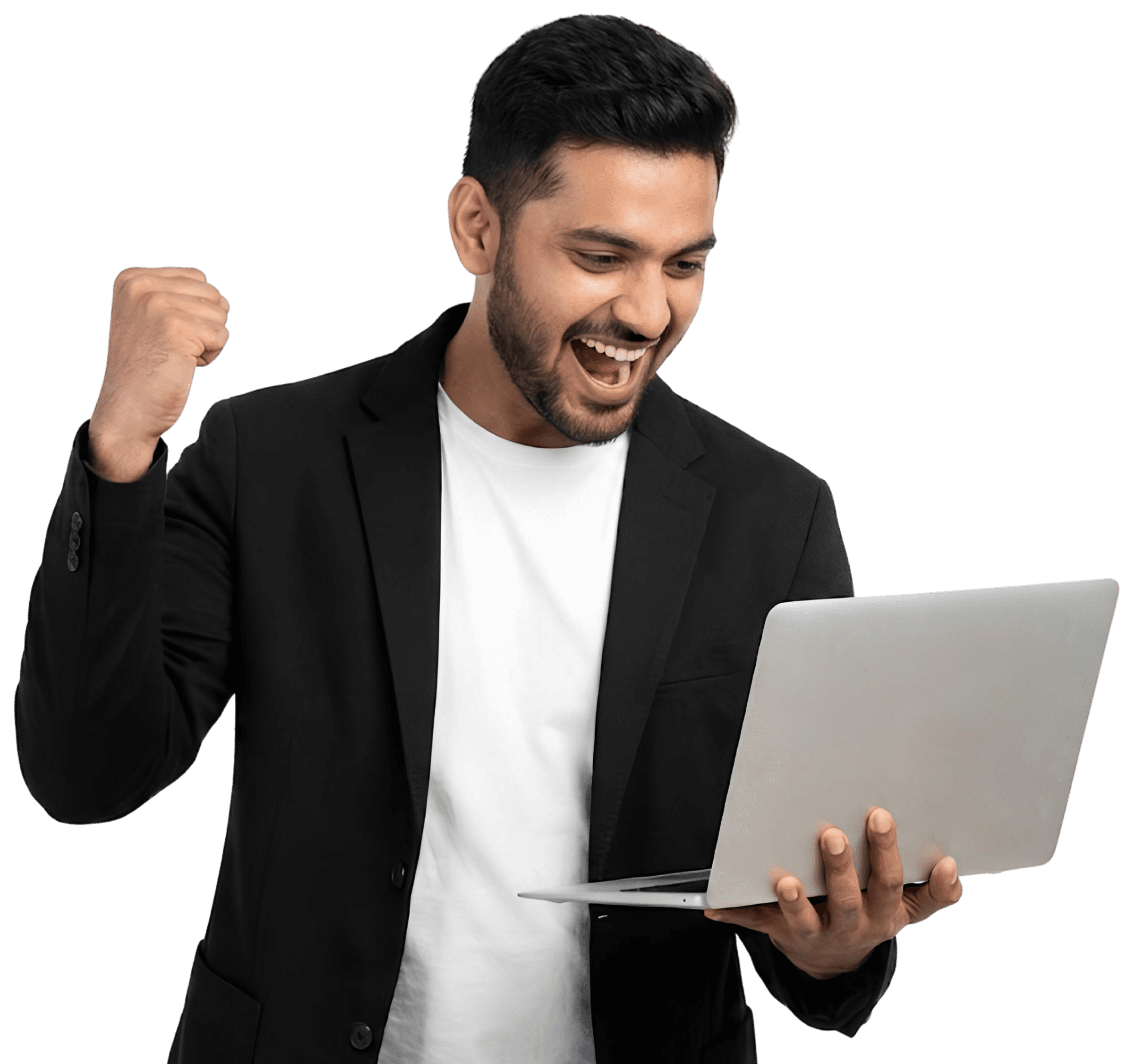 Student with glasses